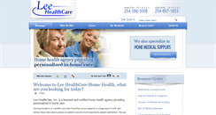 Desktop Screenshot of healthcare.leehealthcare.com